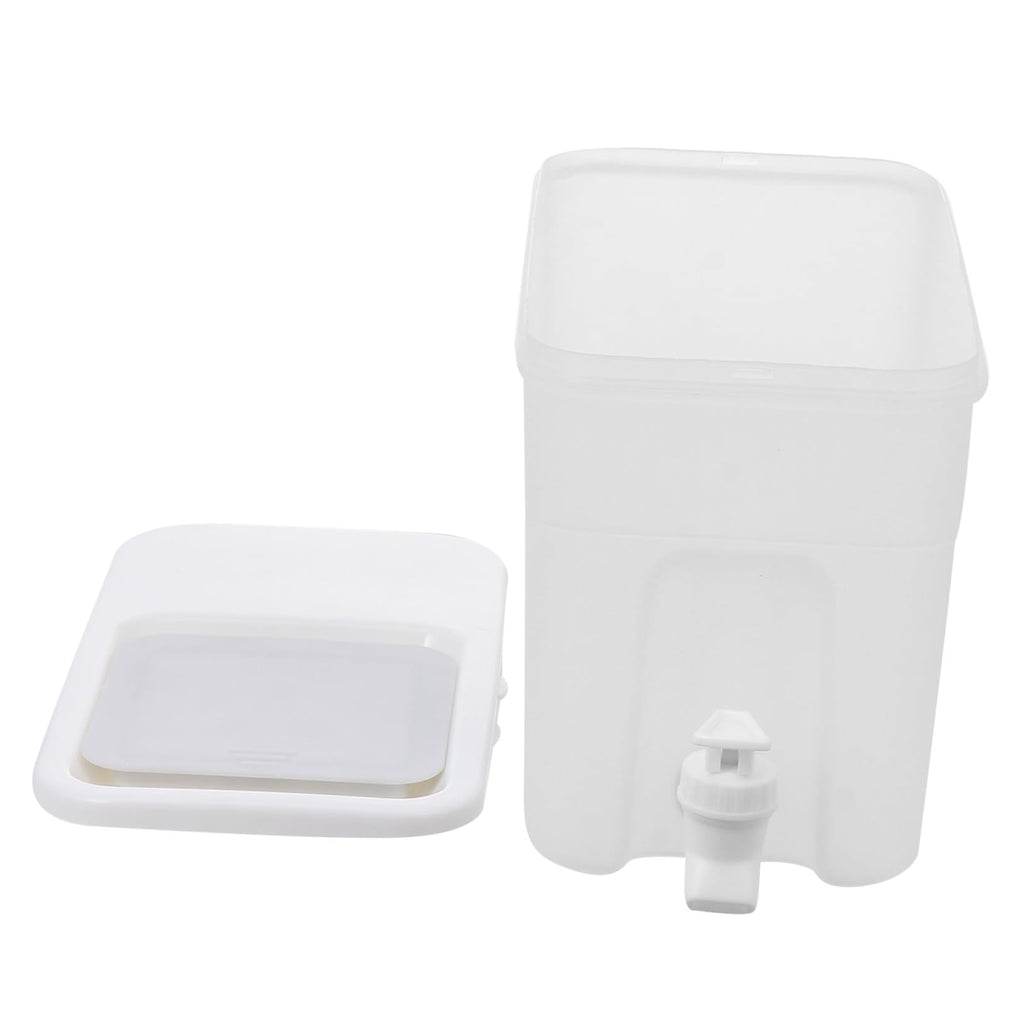 White PP Water Jug with Faucet E3555