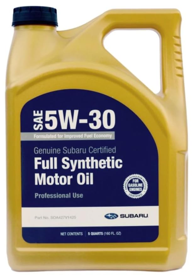 Synthetic 5W-30 Motor Oil 5 Quart Bottle Q393000