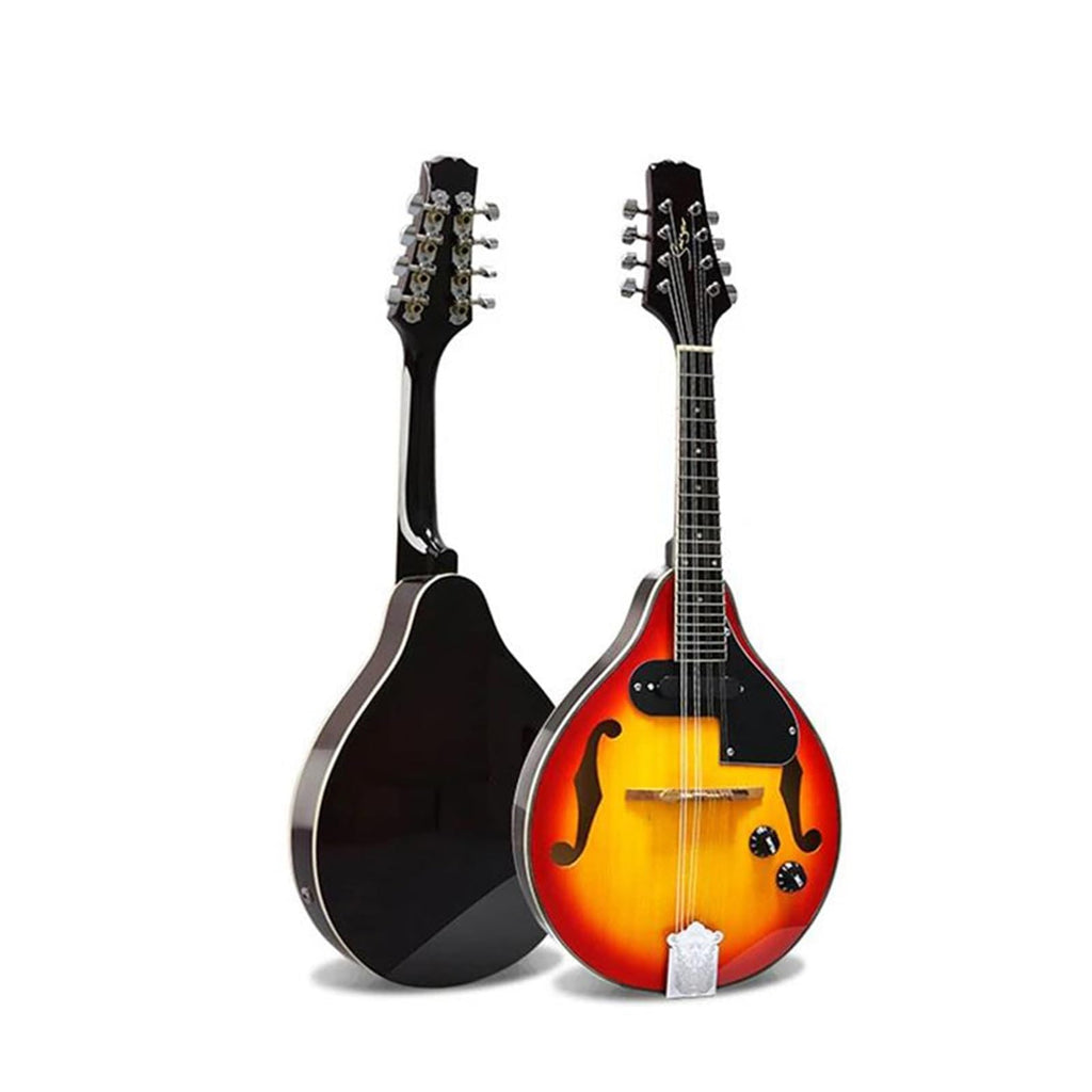 Electric Mandolin Spruce 8 Strings Sunburst E4804