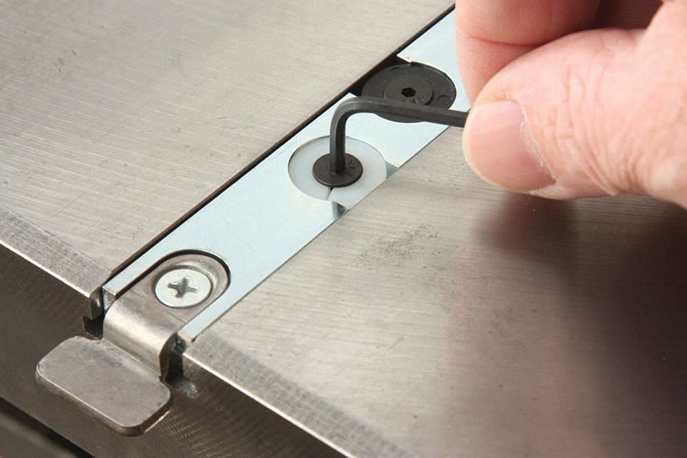 Miter Gauge with Telescoping Fence and Flip Shop Stop B5362