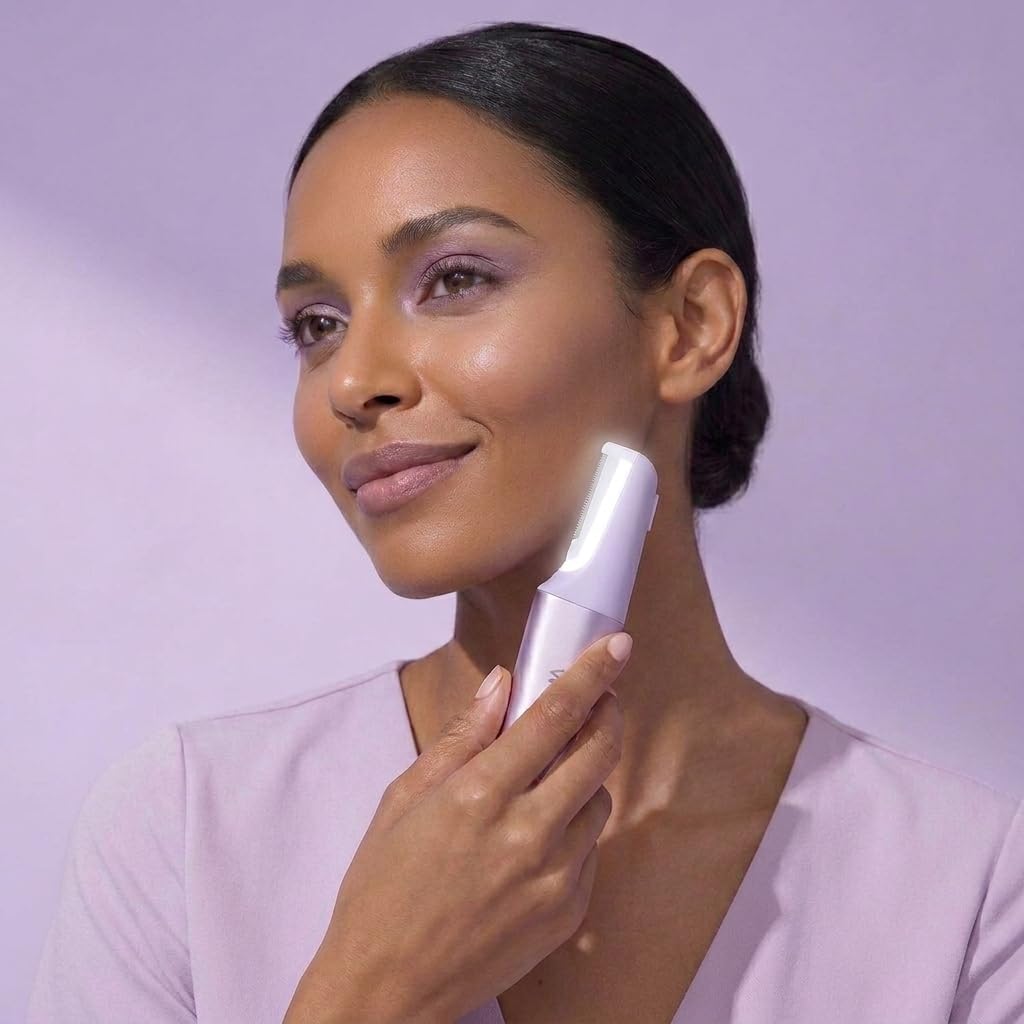 Lavender Purple Facial Razor A50549