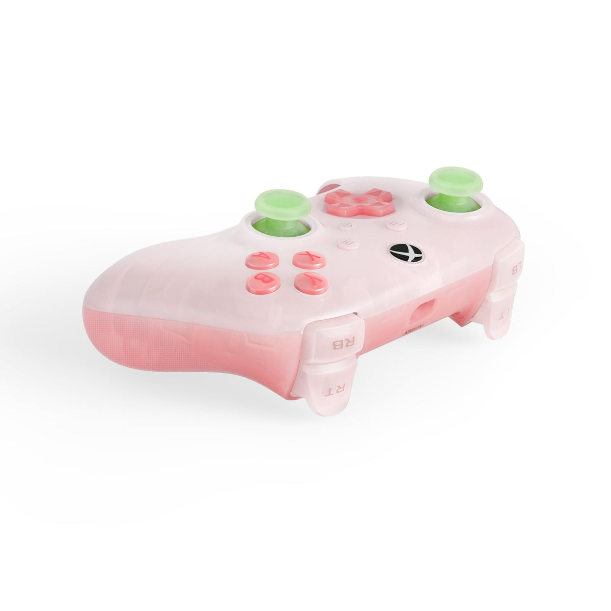 Wired Controller with RGB Lighting, Hall Effect Joysticks and Triggers, Translucent Pink G9574