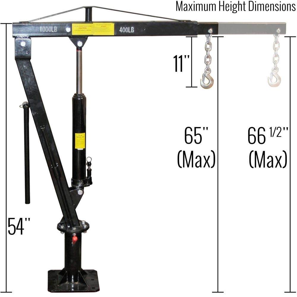3 Ton Truck Bed Hoist Jib Crane D84062