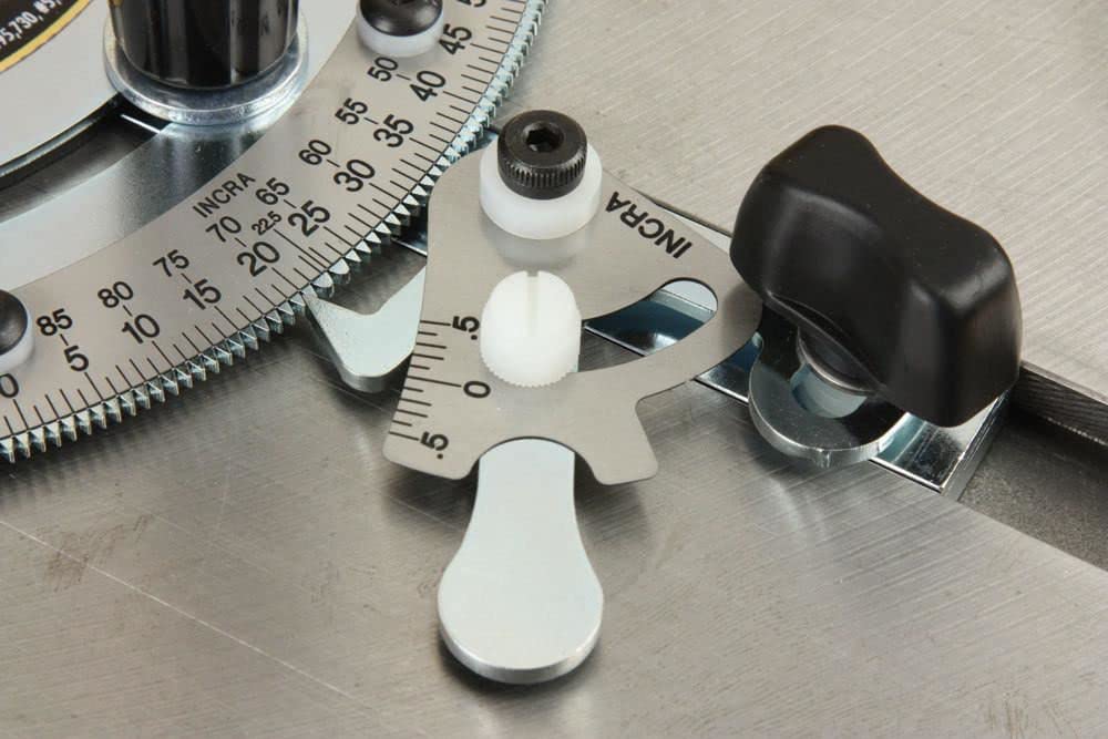Miter Gauge with Telescoping Fence and Flip Shop Stop B5362