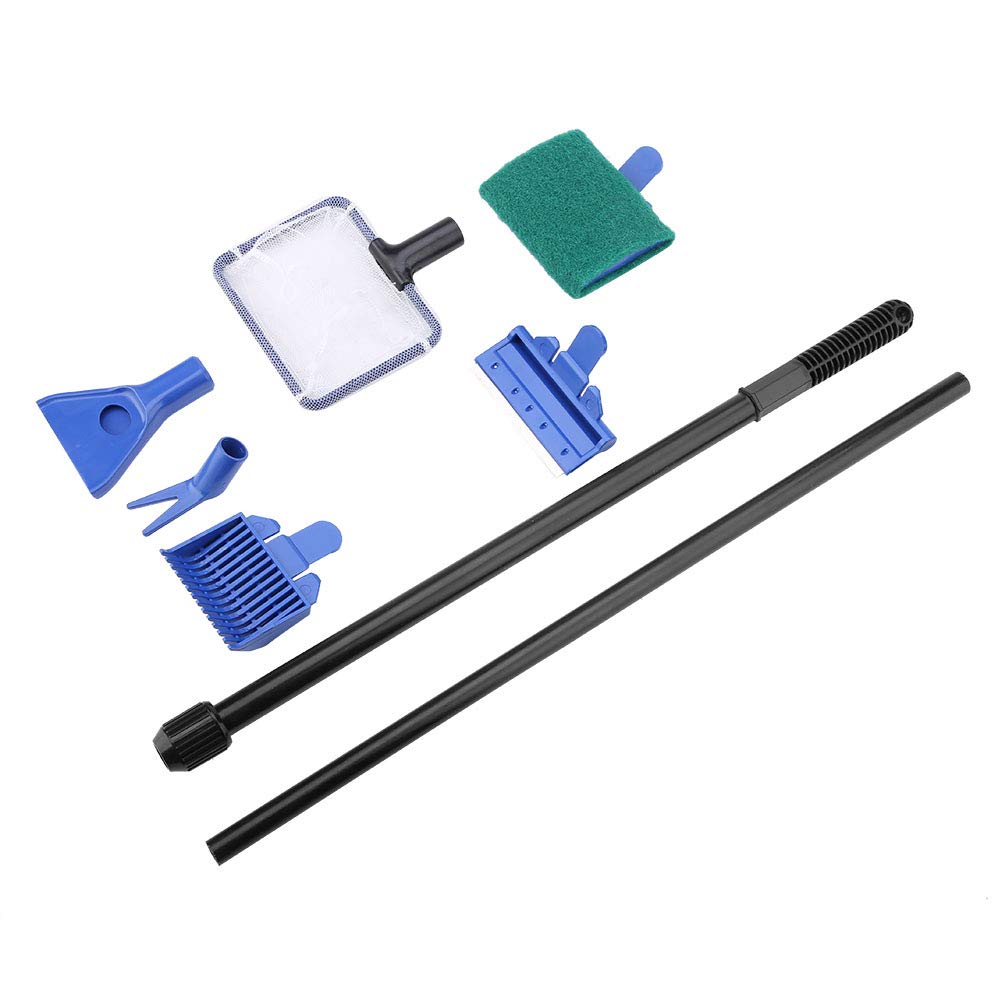 Aquarium Cleaning Kit 5 in 1 Fish Tank Brush Gravel Cleaner A357896