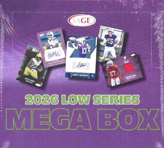2026 Football Hobby MEGA Box with (4) AUTO & SWATCH N161