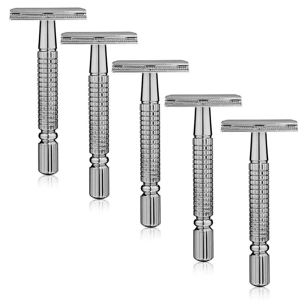 Double Edge Safety Razor Gift Set 5 Individually Boxed Units U305076