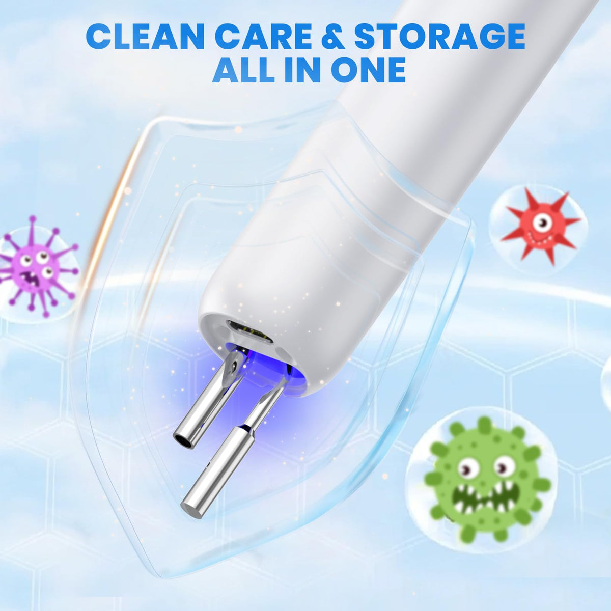 Dog Plaque Remover for Teeth with UV Sanitizing Chamber X92736
