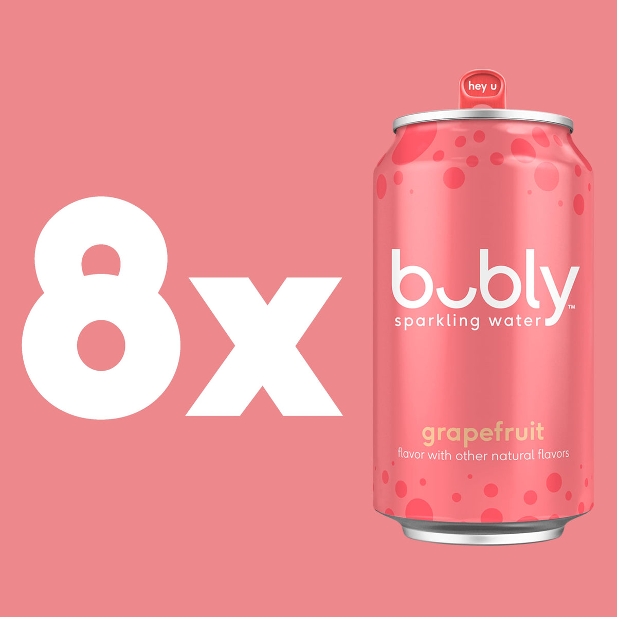 Grapefruit Sparkling Water 8 Pack 12 Fl Oz Cans T5537