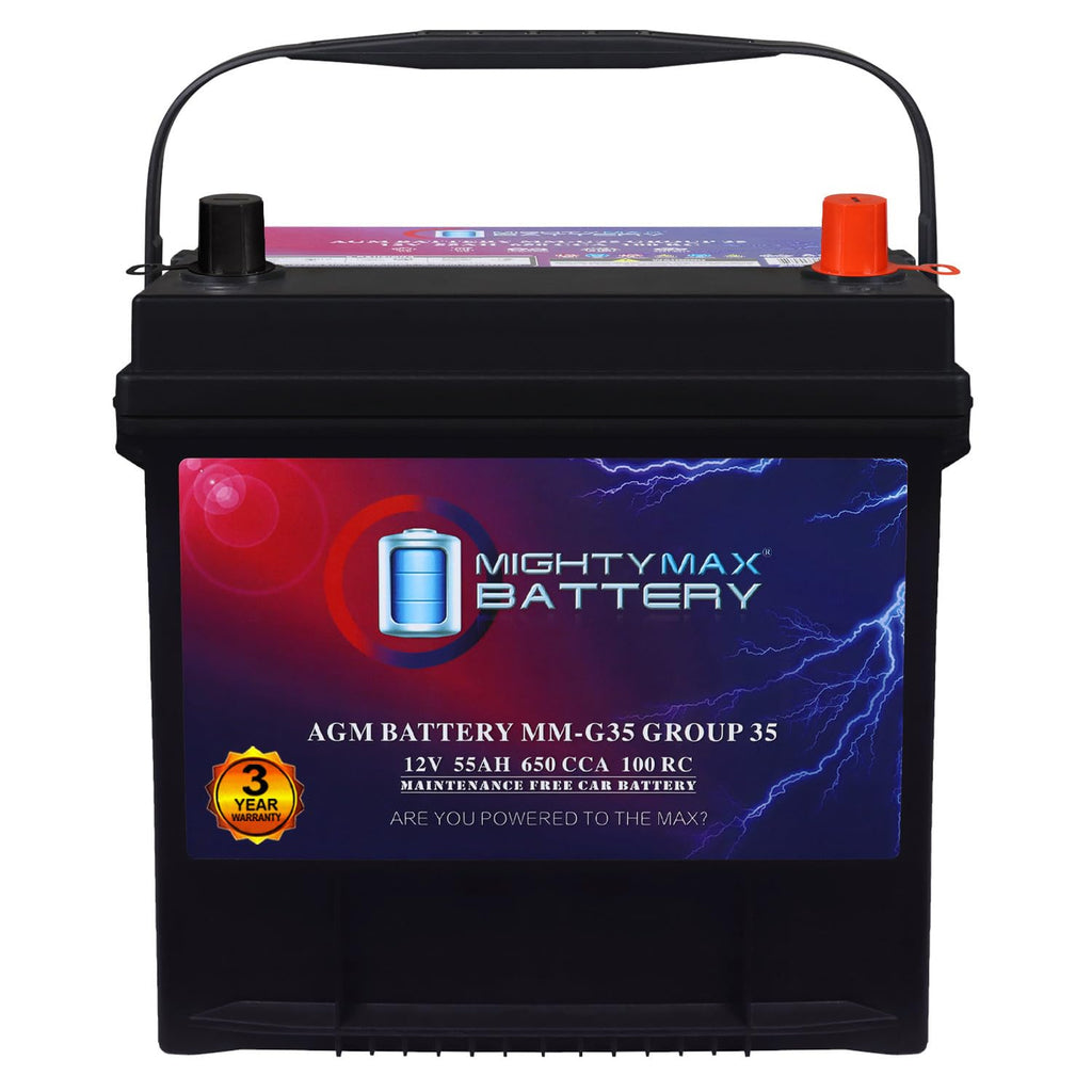 12V 55Ah AGM 650 CCA Replacement Battery Q706966