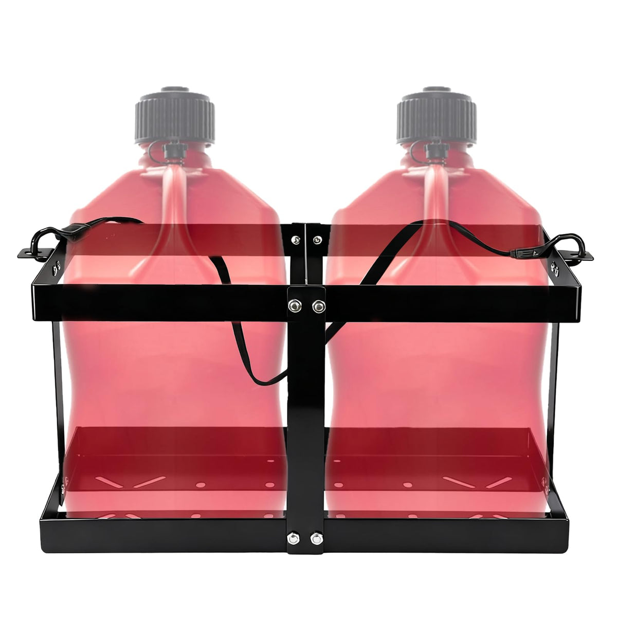 Gas Can Holder with Straps, Fits Two 5 Gallon Gas Can H4932