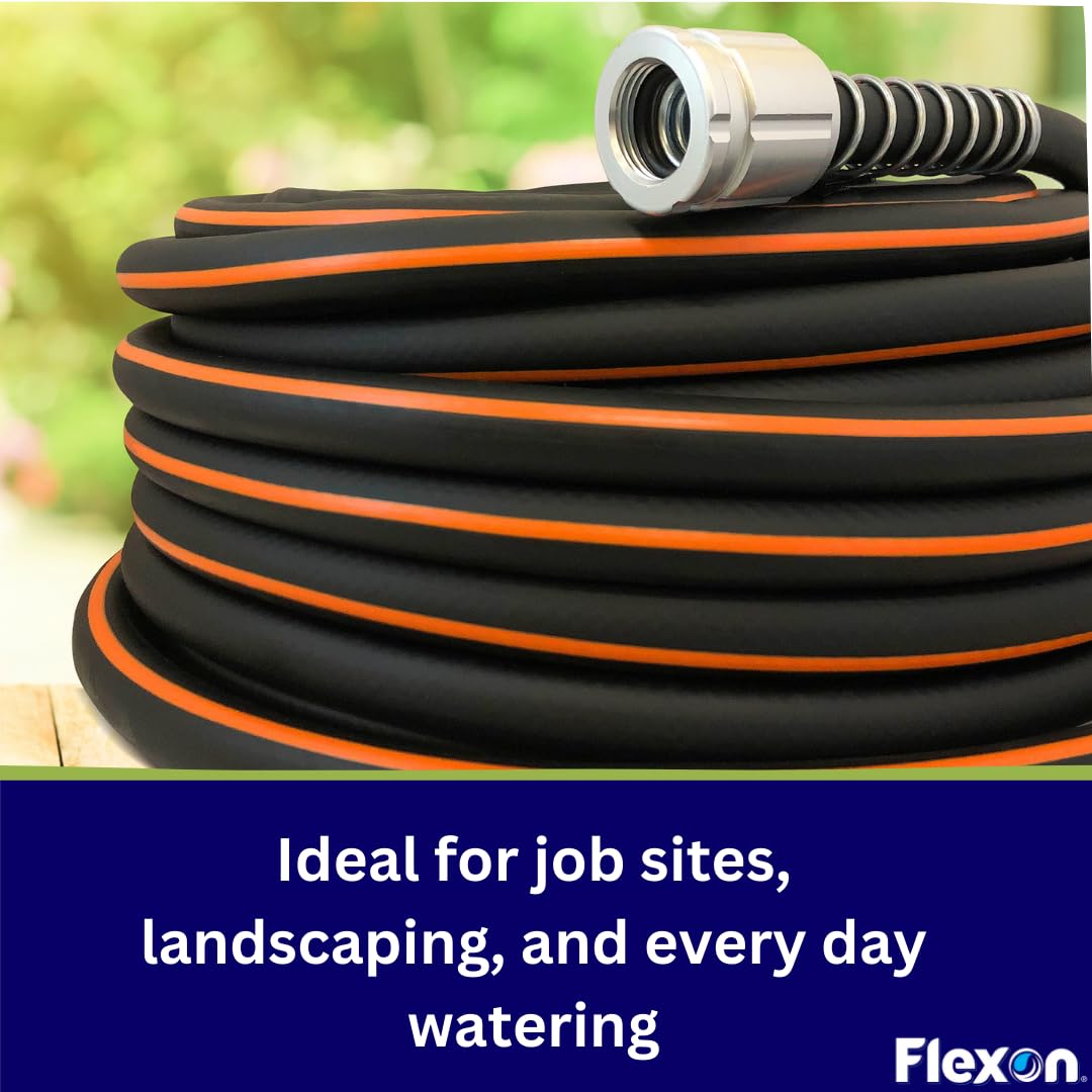5/8" x 100ft Rubber Garden Hose Y352669