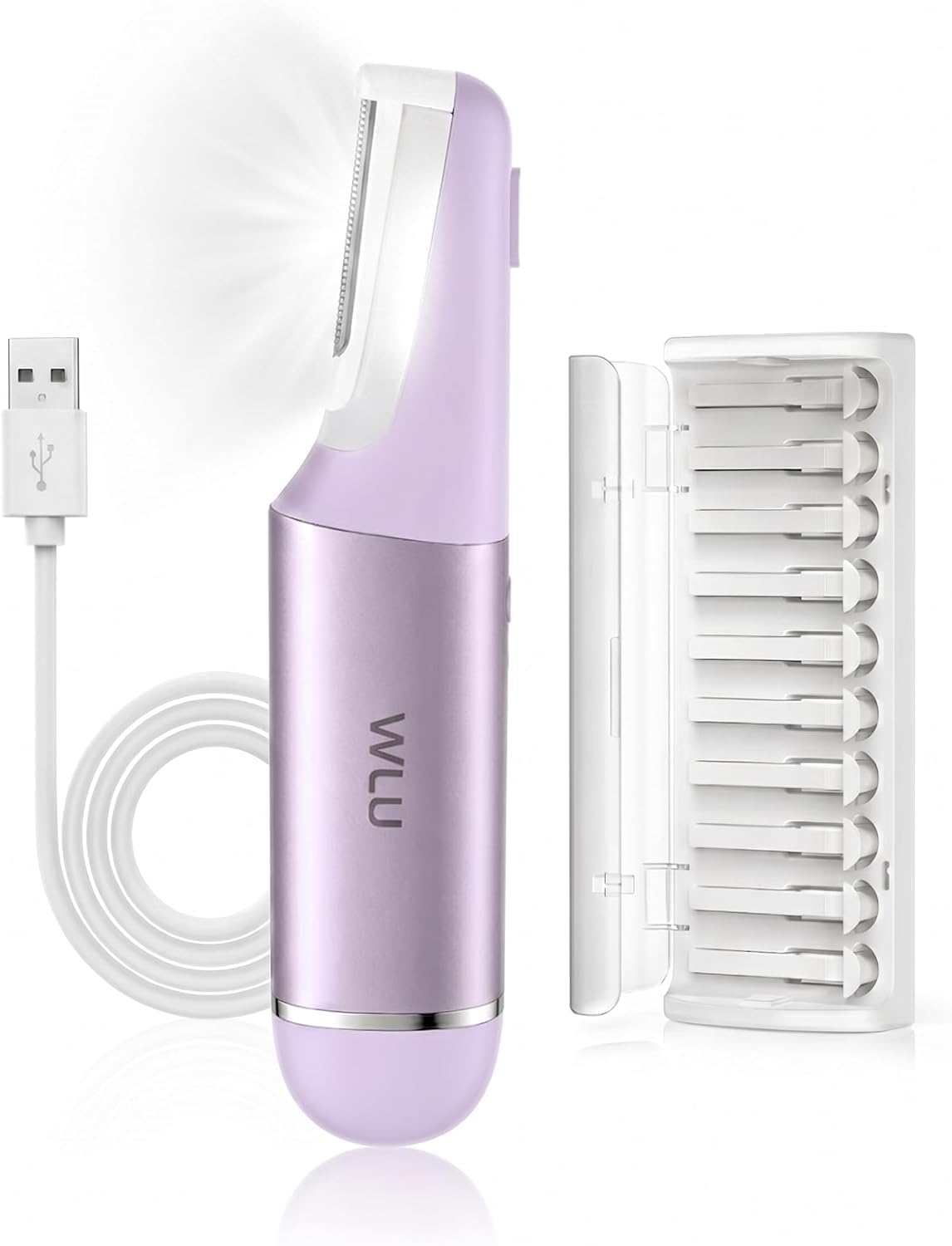 Lavender Purple Facial Razor A50549
