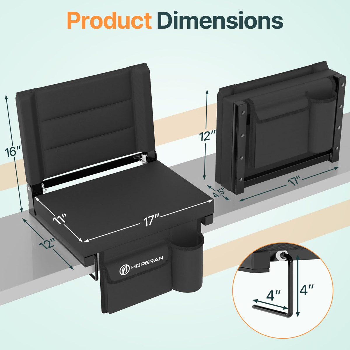 Stadium Seats with Back Support C4643