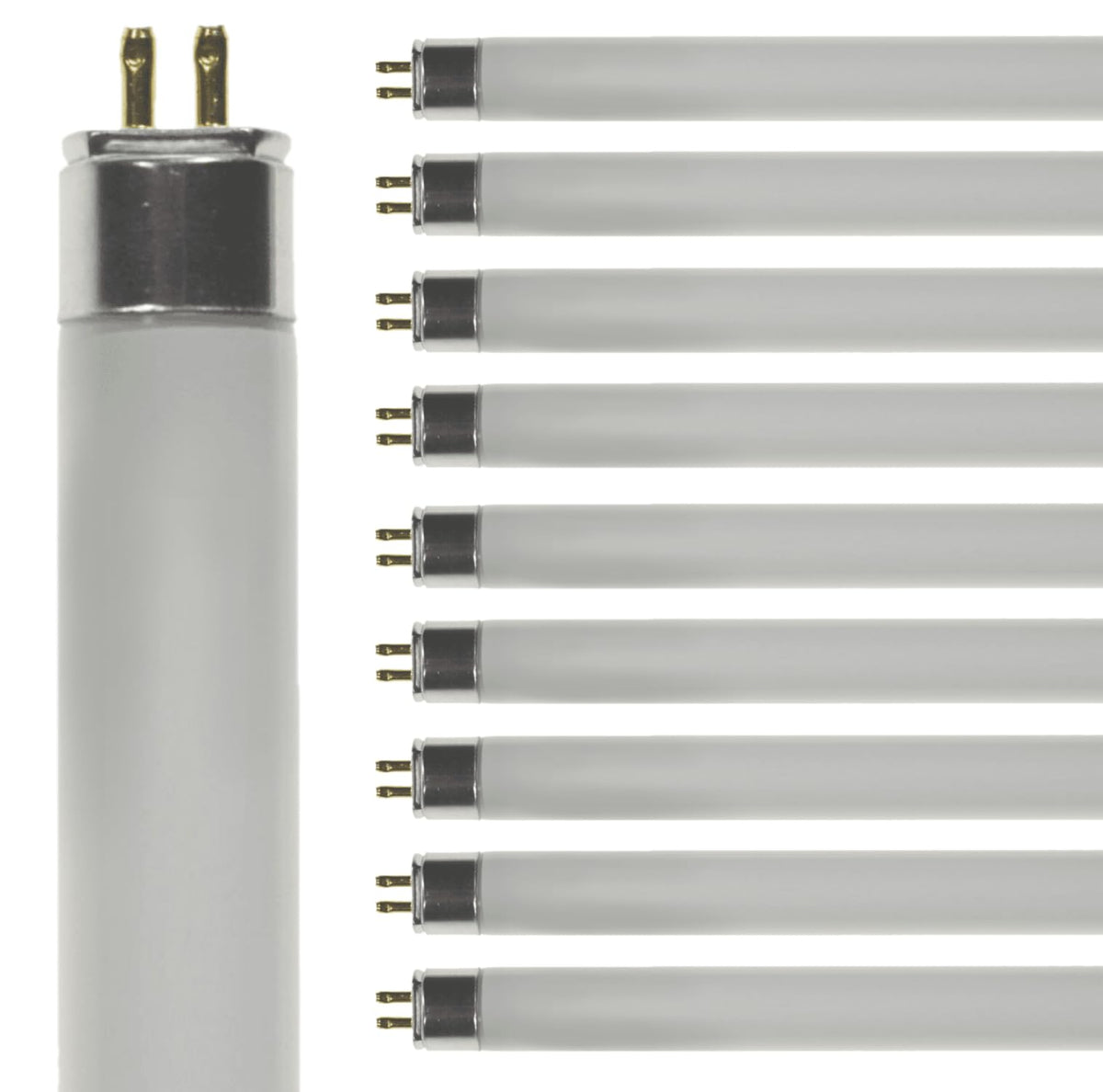 24 Inch 24W 4100K Cool White T5 Fluorescent Bulb Pack of 10 M958664