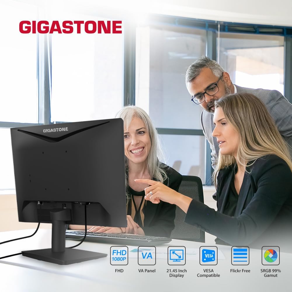 22 inch FHD Frameless LED Monitor 4-Pack K52806