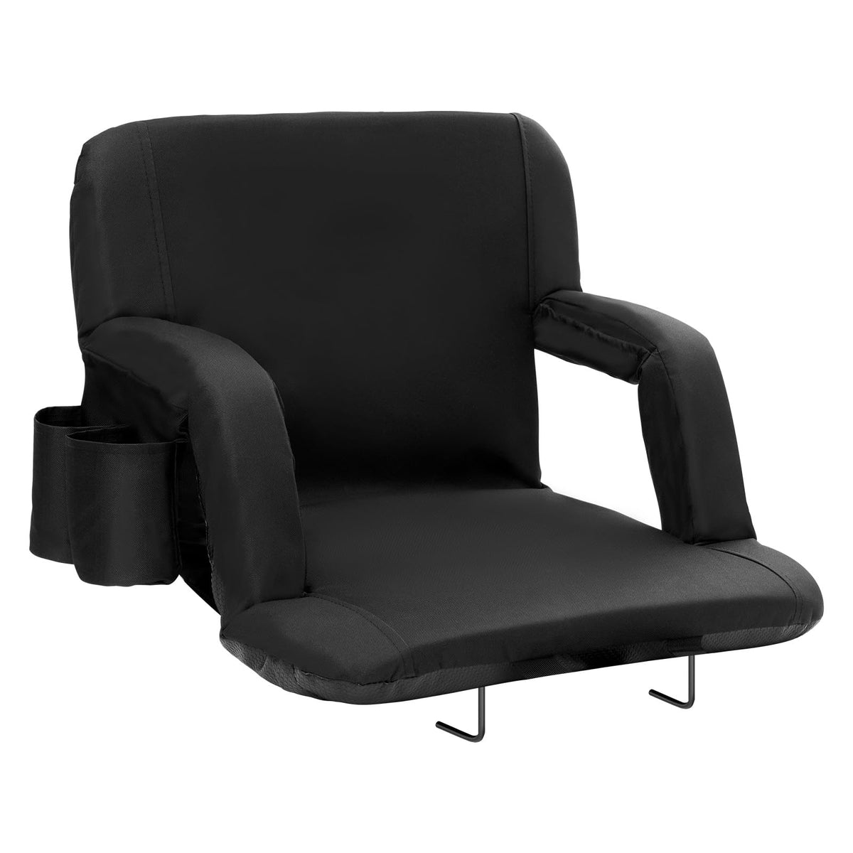 Folding Padded Stadium Seat with Cupholder Y919847