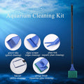 Aquarium Cleaning Kit 5 in 1 Fish Tank Brush Gravel Cleaner A357896