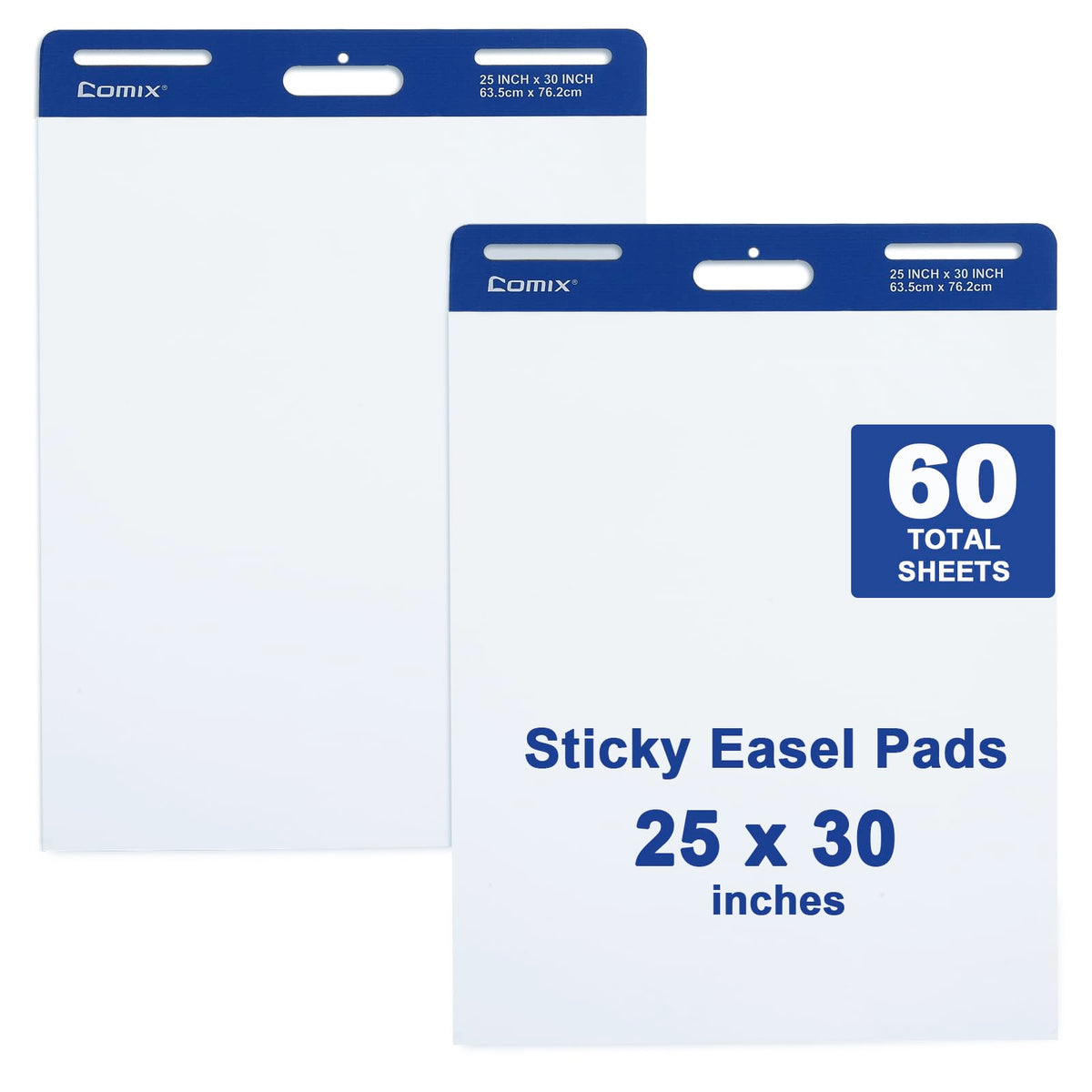 25 x 30 Inches Self Stick Easel Pad, 30 Sheets, 2 Pads M696063