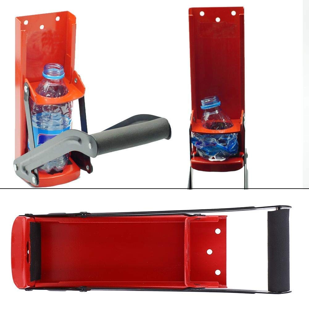 500ML Red Steel Can Crusher with Opener Y228