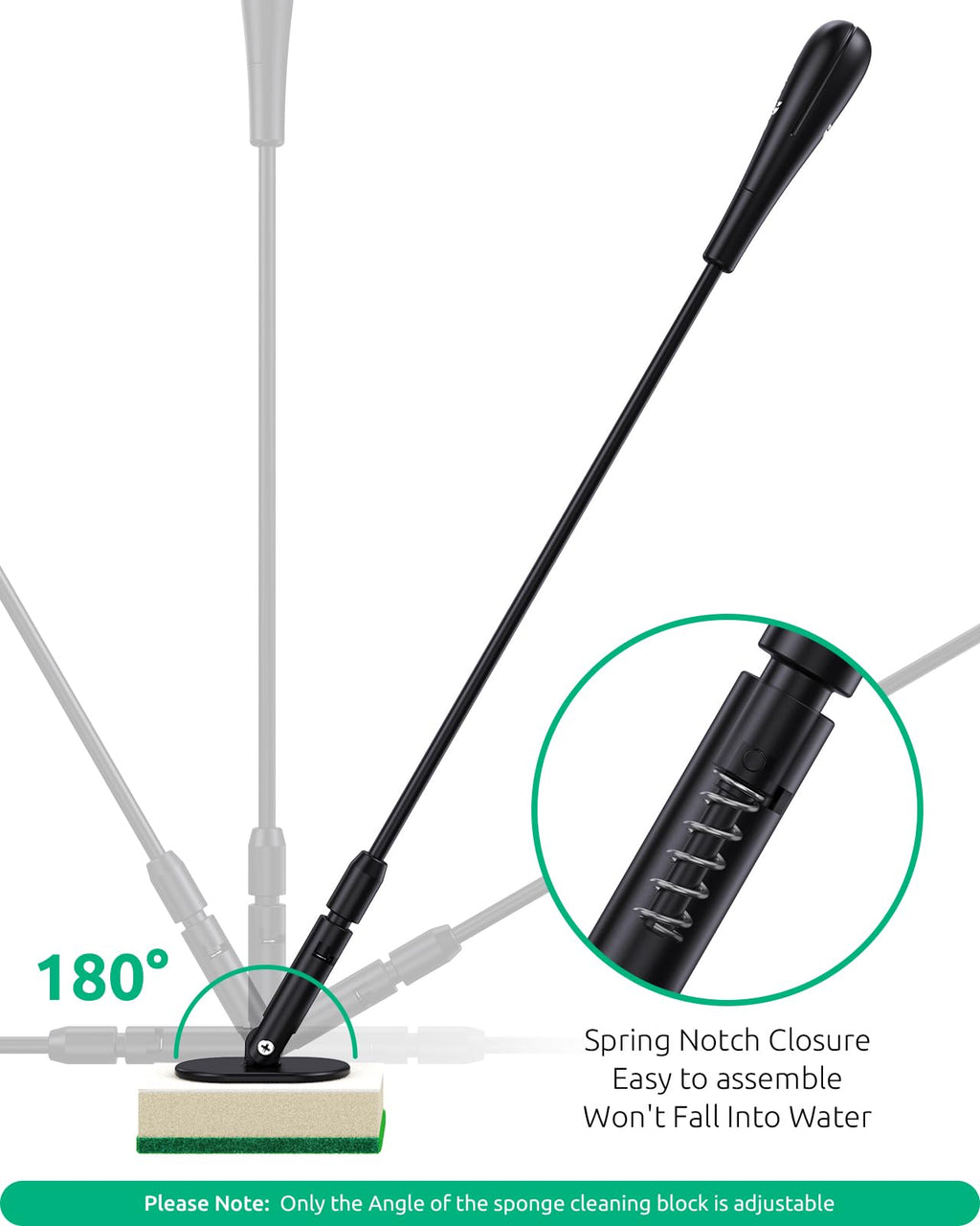 Aquarium Algae Scraper Glass Cleaner Set D385