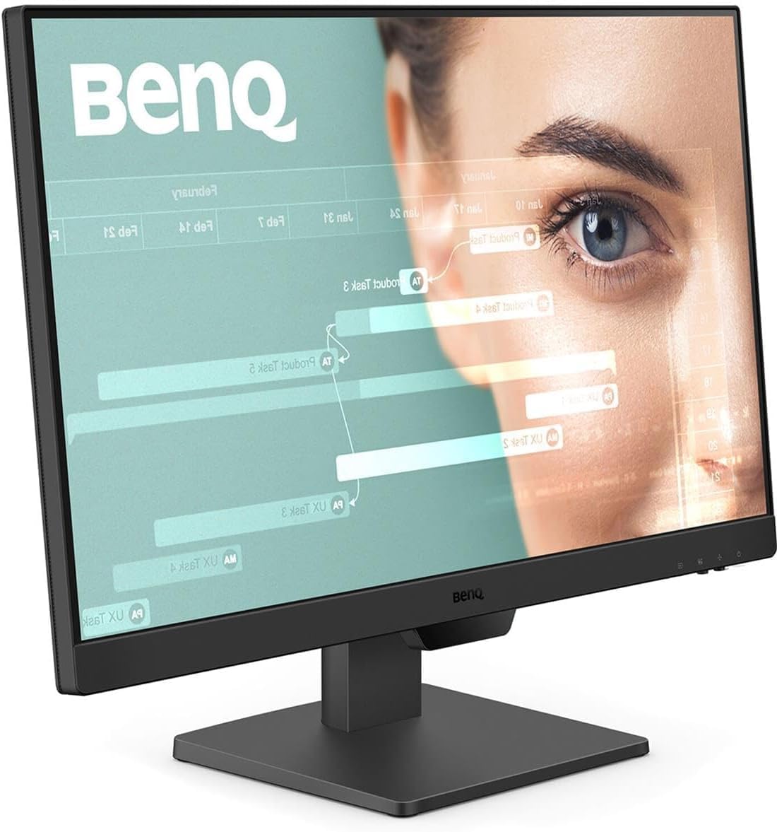 24" FHD 100Hz IPS Computer Monitor with Speakers M542122