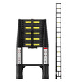 Telescoping Ladder 20.3 FT 330 lbs Capacity Black B3284