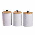 3 Pieces Kitchen Canister Set J309284