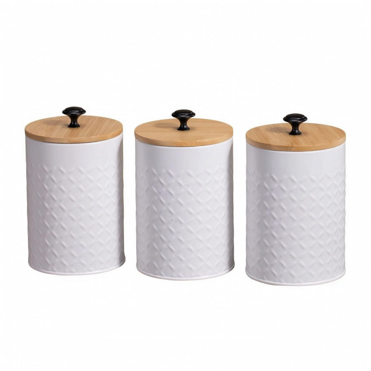 3 Pieces Kitchen Canister Set J309284