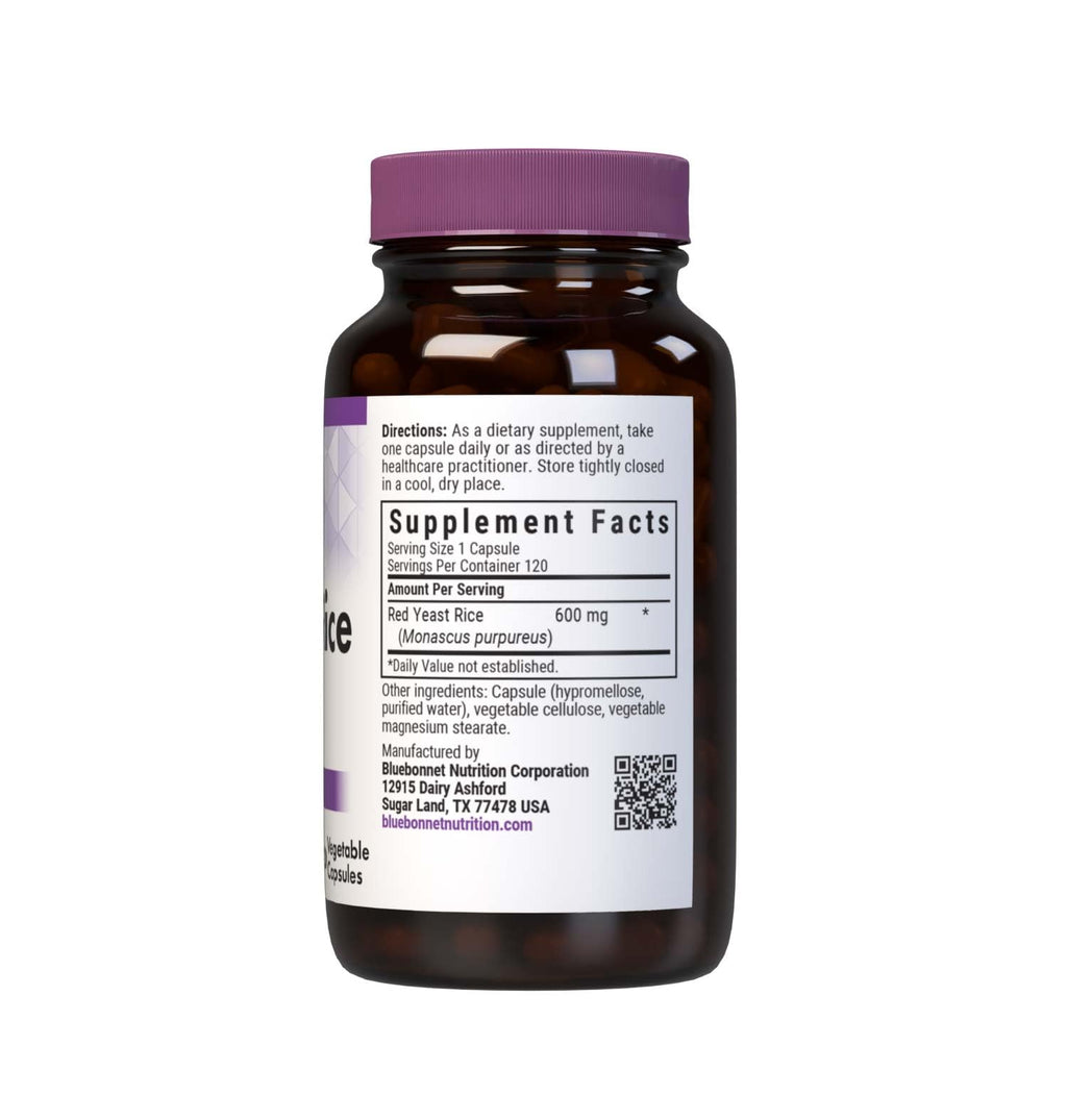 Red Yeast Rice 600 mg 120 Vegetable Capsules X680