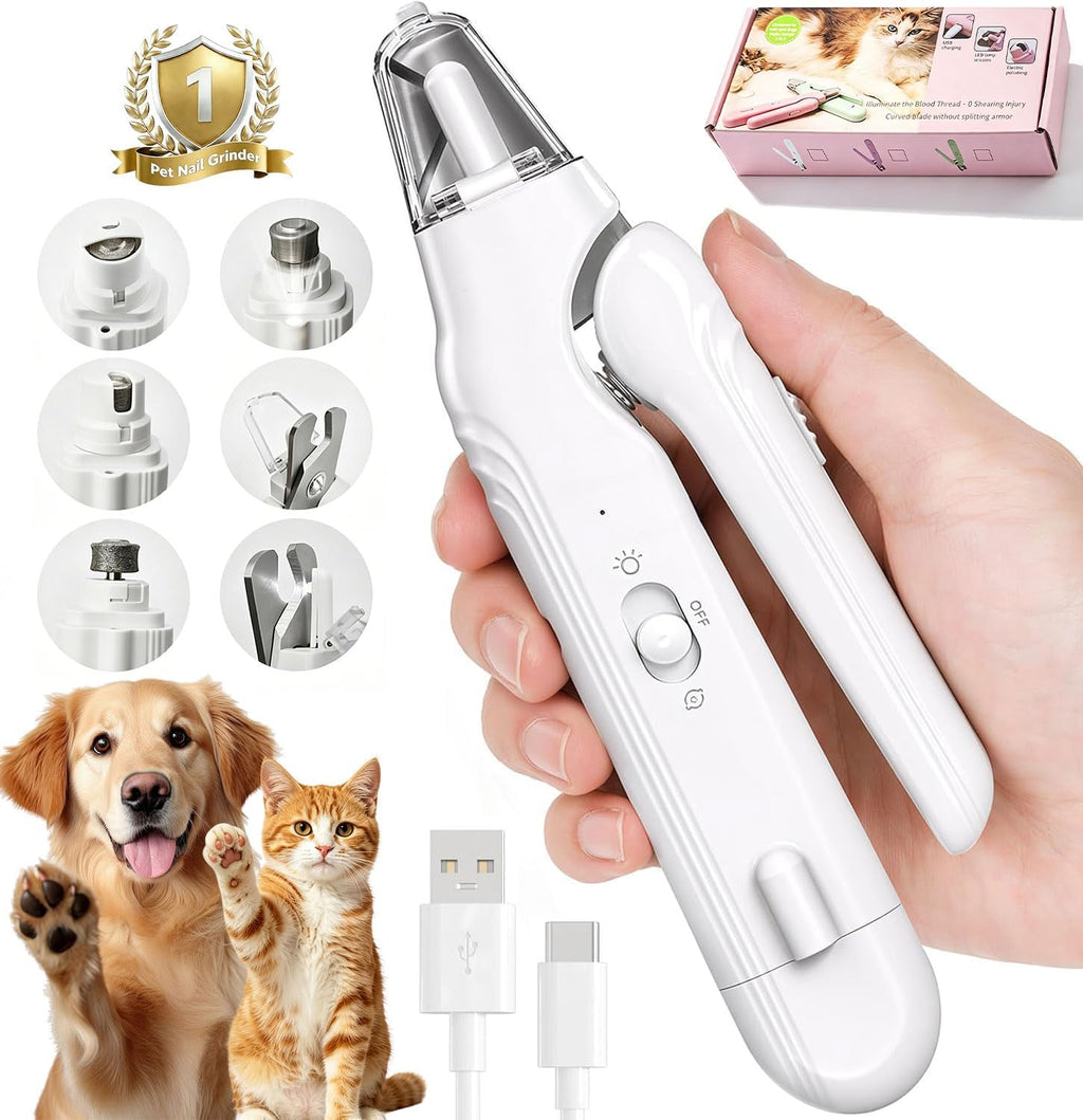 2-in-1 Dog Nail Grinder & Dog Nail Clipper F802722