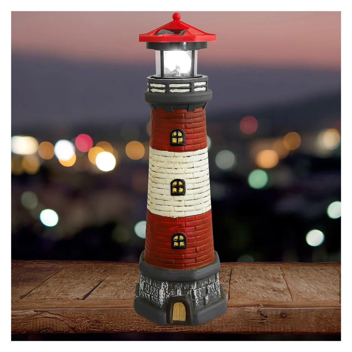 Solar Powered Lighthouse C40829