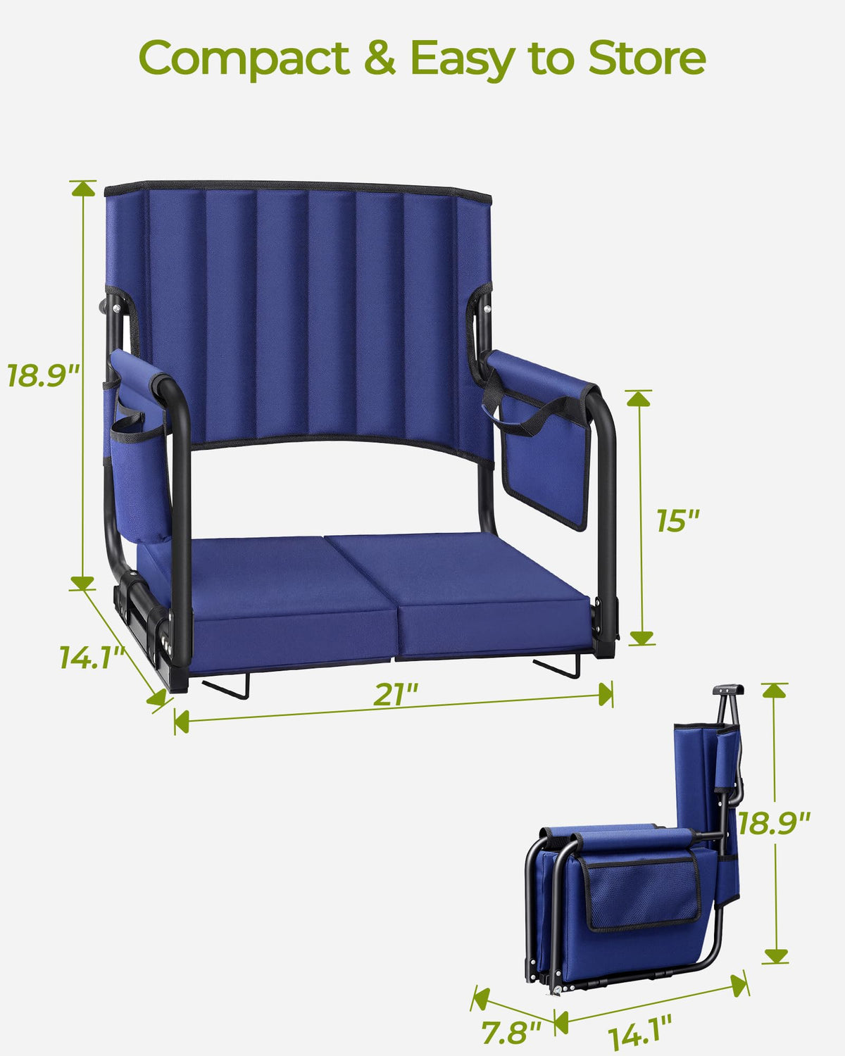 Stadium Seats with Back Support P2588