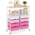 Rolling Storage Cart with 8 Drawers F358098