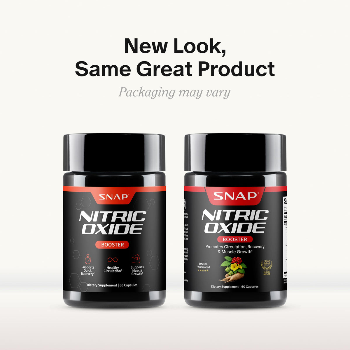 Prostate Health + Nitric Oxide Booster Bundle, 90+60 Caps W24766