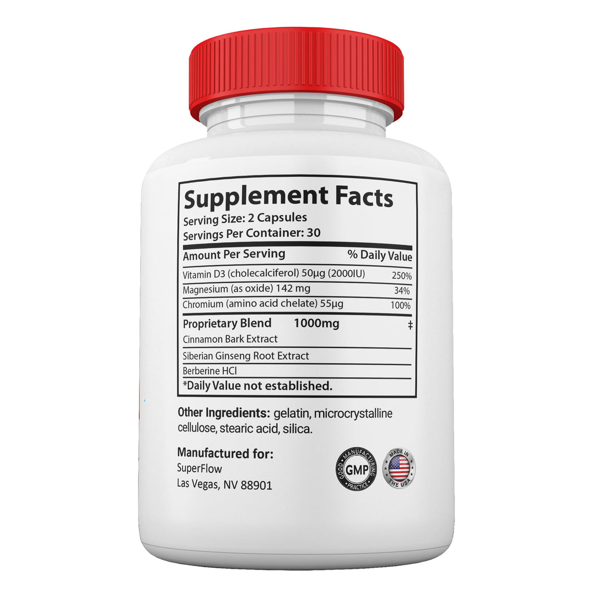 All Natural Supplement Capsules P216948