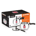 Stainless Steel Induction Pressure Cooker, 3 Litre, Silver U781