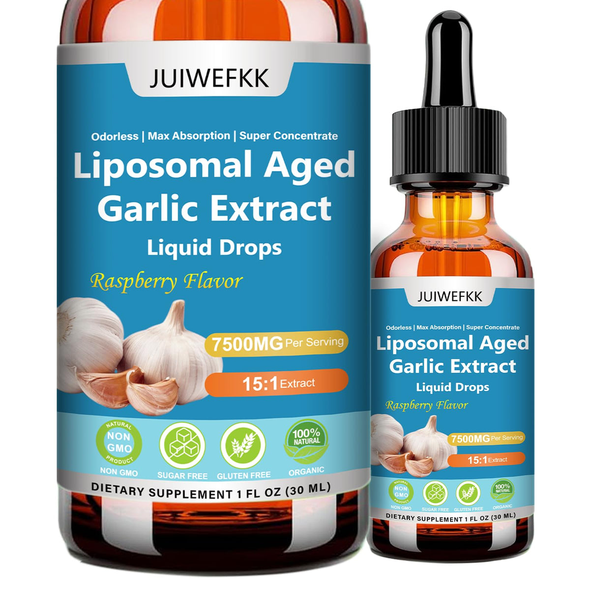500mg Odorless Aged Garlic Extract Liquid Drop B1634