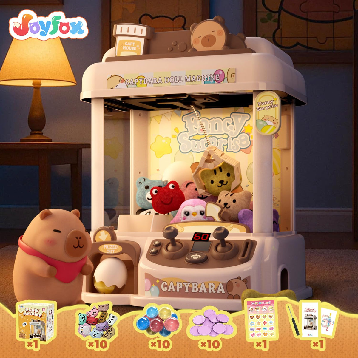 Claw Machine with 30 Starter Prizes H710652