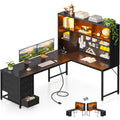 63" L Shaped Desk W7729
