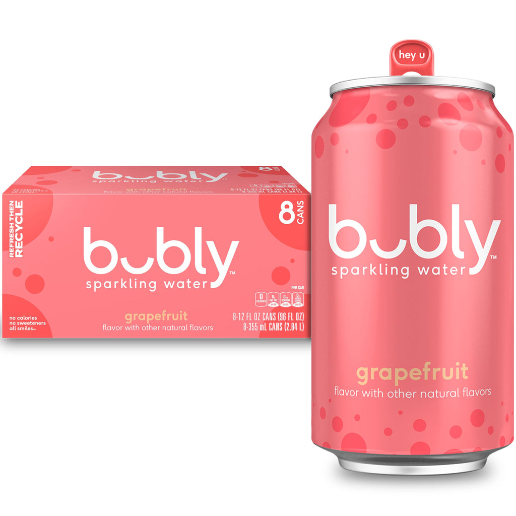 Grapefruit Sparkling Water 8 Pack 12 Fl Oz Cans T5537