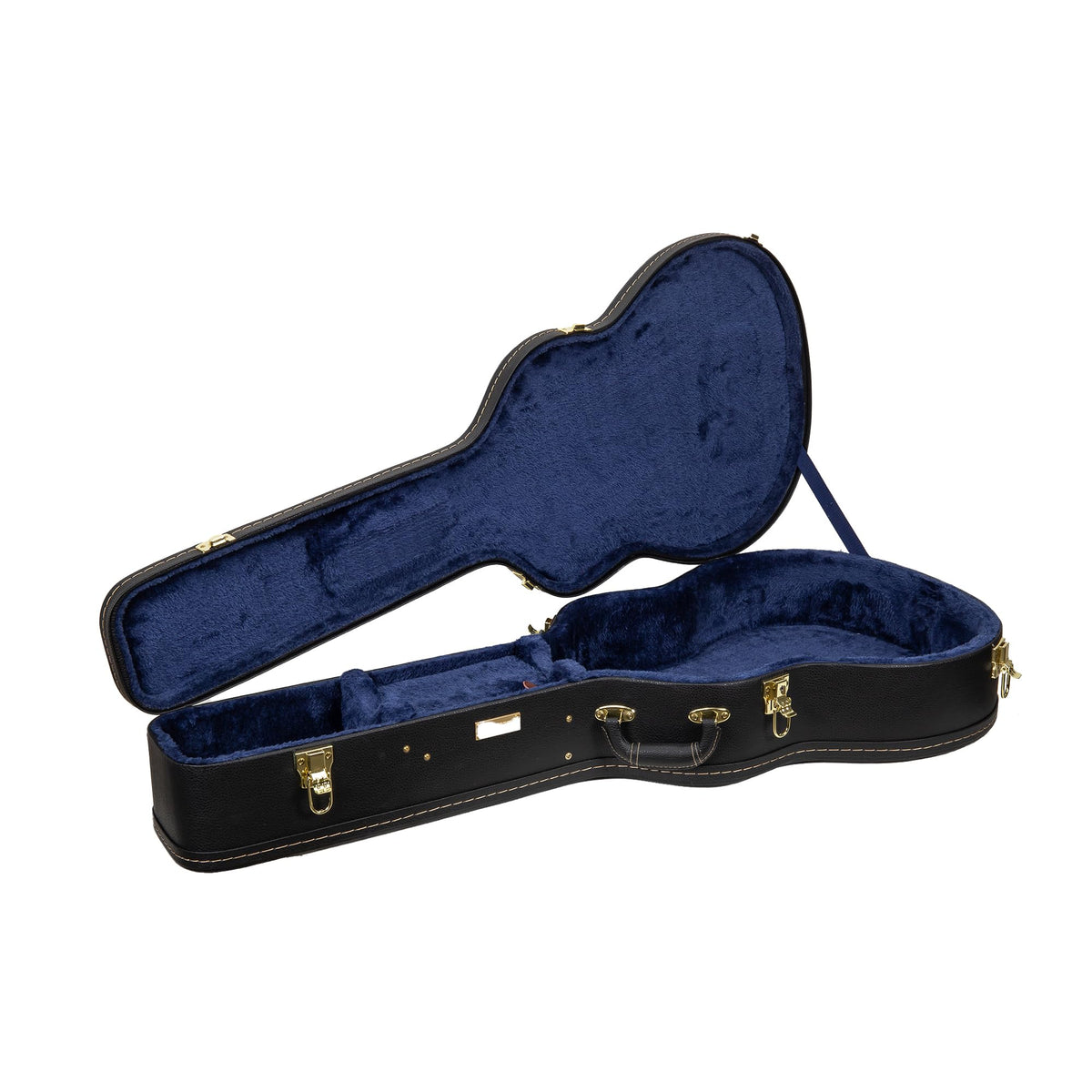 Black Wooden Case for 16" Archtop Hollow Body Jazz Electric Guitars E760