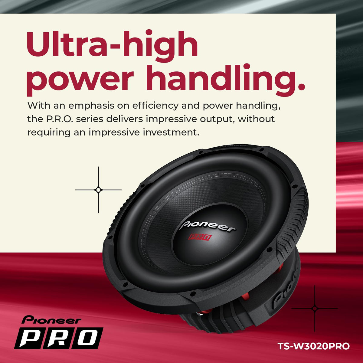 12" Subwoofer 2000W Max E236580