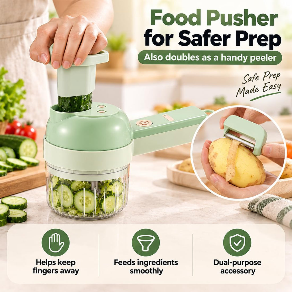 4 in 1 Wireless Electric Vegetable Chopper O55725