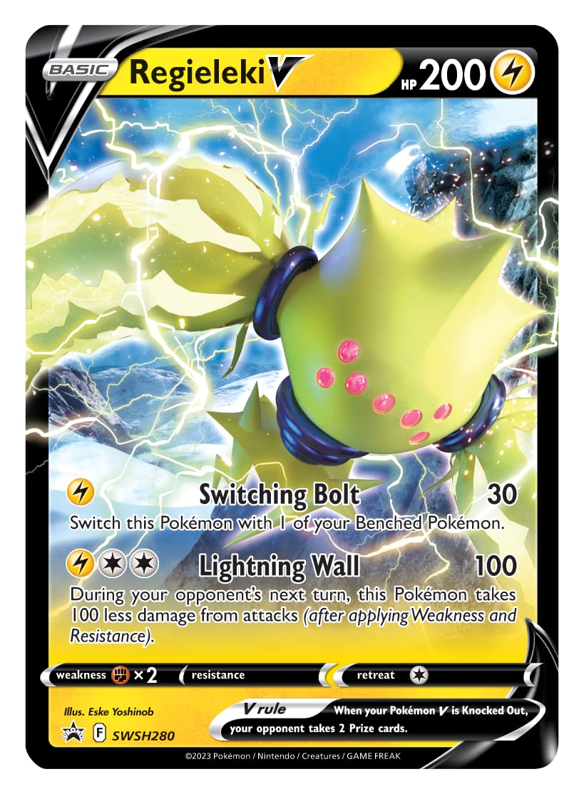 Pokémon Regieleki V Crown Zenith Collection Y970