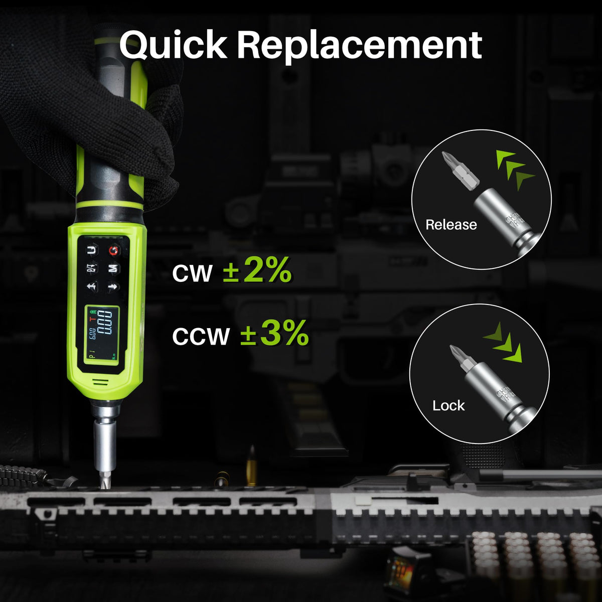1/4" Drive Digital Torque Screwdriver S809