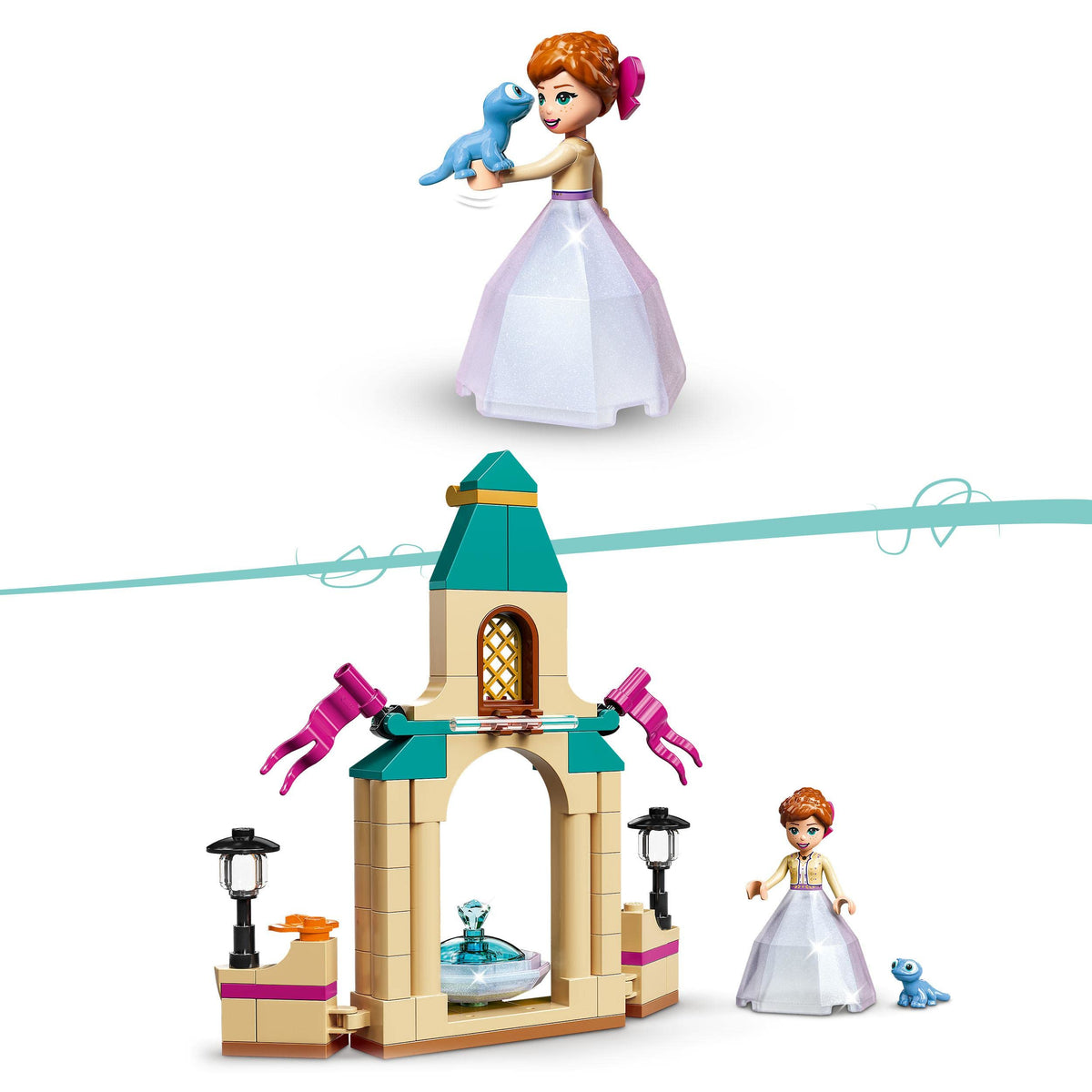 Building Toy with Mini Doll X490