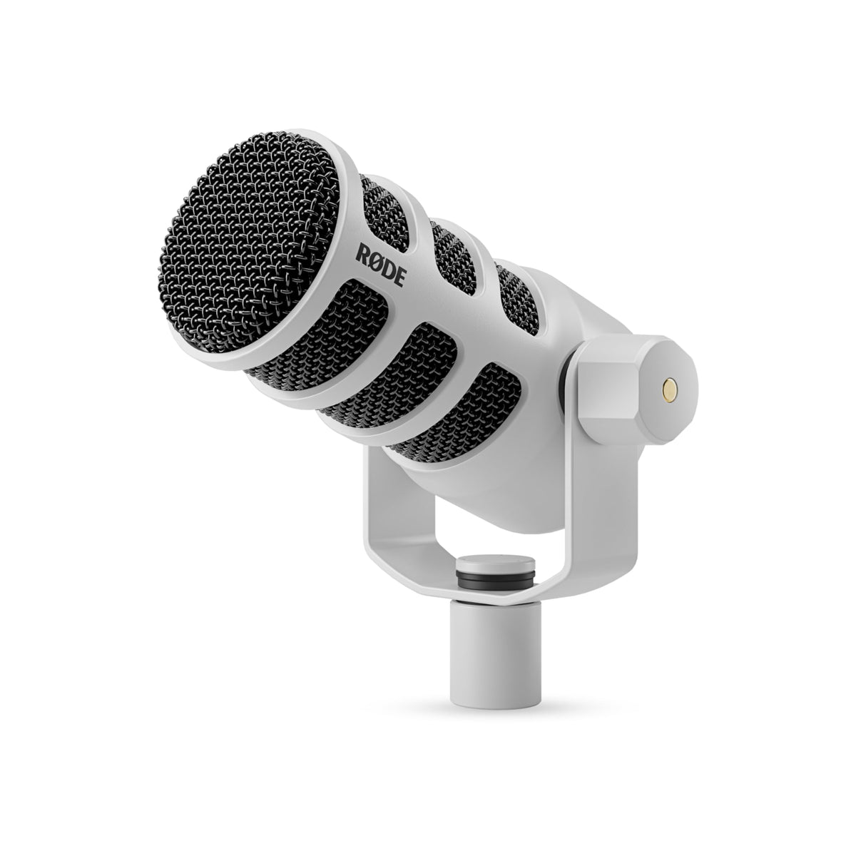 White Cardioid Dynamic Broadcast Microphone Pair J166039