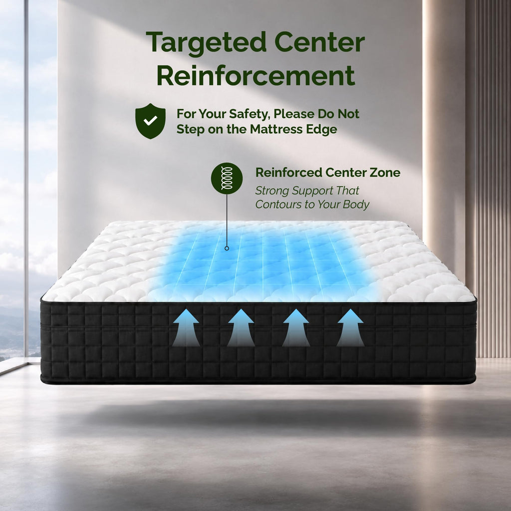 Full Size 12 Inch Hybrid Innerspring Mattress K82006