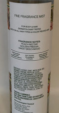 Peach Blossom & Nectar Fine Fragrance Mist 8 Ounces A1607
